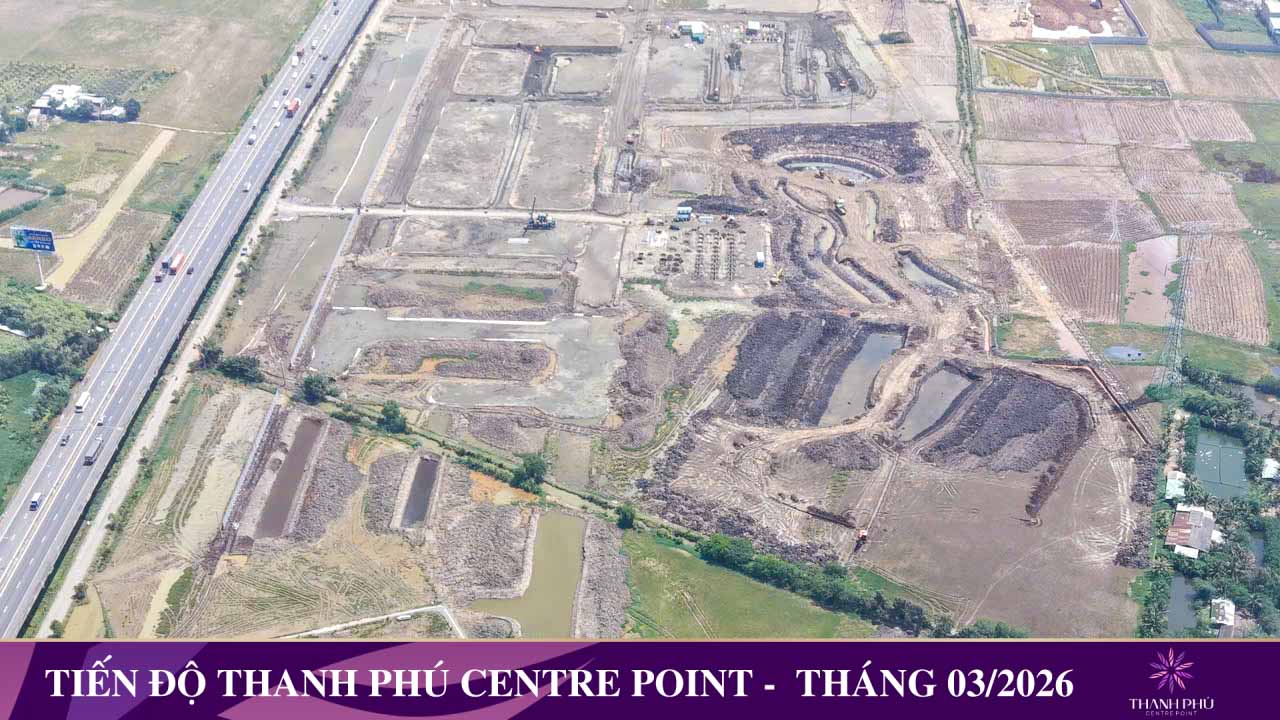 Tiến độ Bim Thanh Phú, Tây Ninh - Thanh Phú Centre Point tháng 03/2026 (ảnh 3)