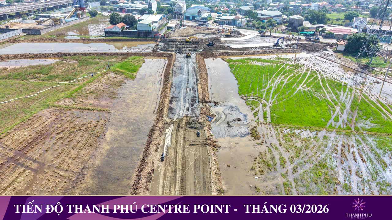 Tiến độ Bim Thanh Phú, Tây Ninh - Thanh Phú Centre Point tháng 03/2026 (ảnh 5)