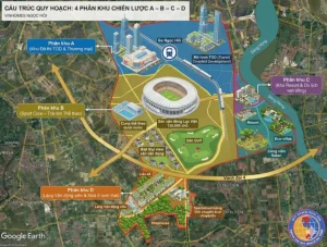 vị trí dự án Vinhomes Global Sportia